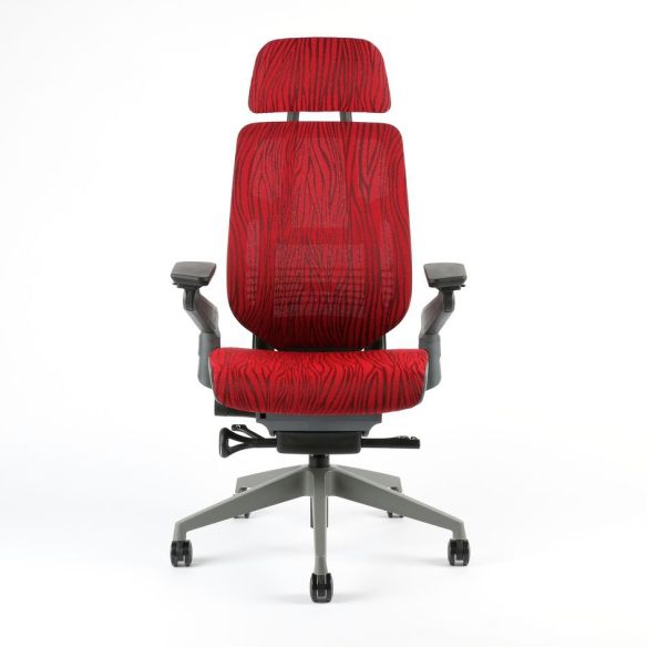 Kancelárska stolička čalúnená s podhlavníkom KARME MESH