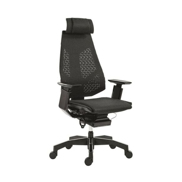 Kancelárska stolička Genidia biela