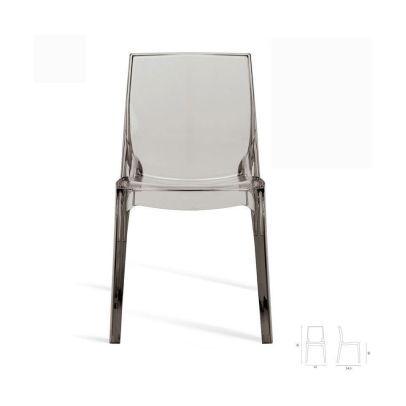 Plastová stolička FEMME FATALE