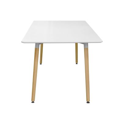 Jedálenský stôl 160x90 UNO biely 2