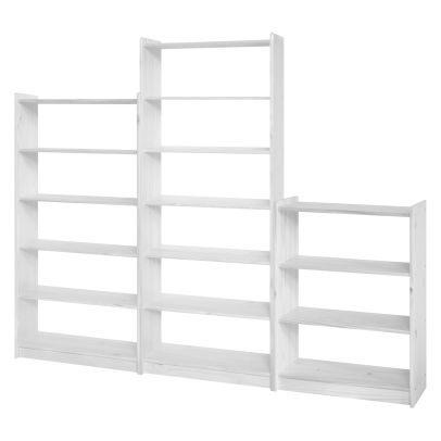 Knižnica 8012 biely lak 2