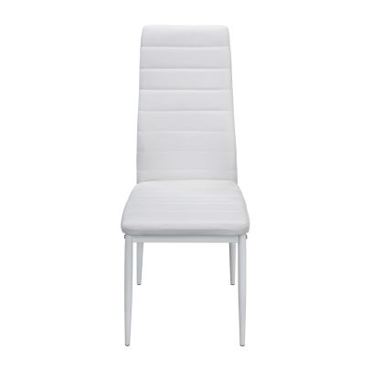 Jedálenská stolička SIGMA biela 2