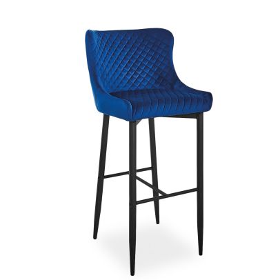 Signal COLIN B VELVET H-1 granátová bluvel 86/čierny mat