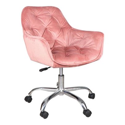 Signal Kancelárske kreslo Q-190 VELVET antická ružová tap. 52