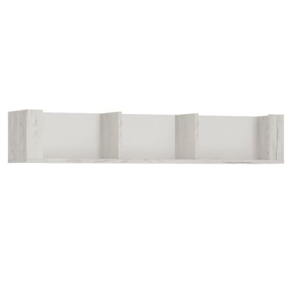 Polica typ 61, biela craft, ANGEL