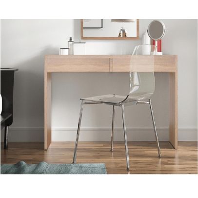 Toaletný stolík/písací stôl, dub sonoma, VIOLET 2