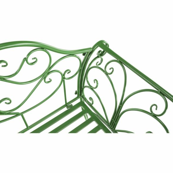 Záhradná lavička, zelená, ETELIA