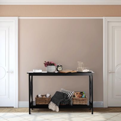 Konzolový stolík, čierna, APOLOS 2
