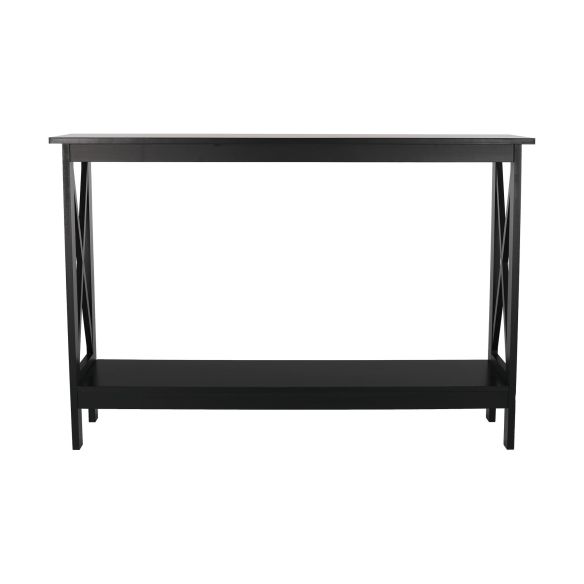 Konzolový stolík, čierna, APOLOS