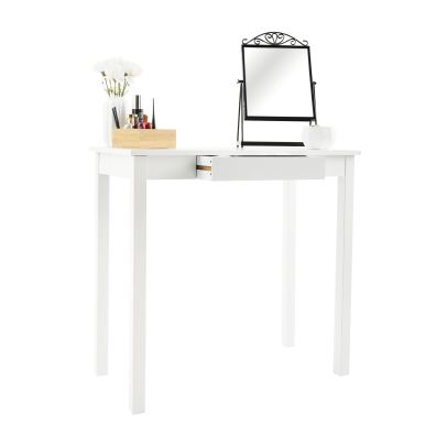 Konzolový stolík, biela, AMYNTAS 2