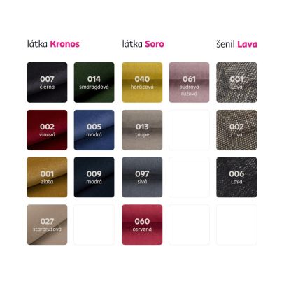 Klubové kreslo, modrá, CUBA 2