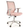 Kancelárska stolička Q-320, ružové