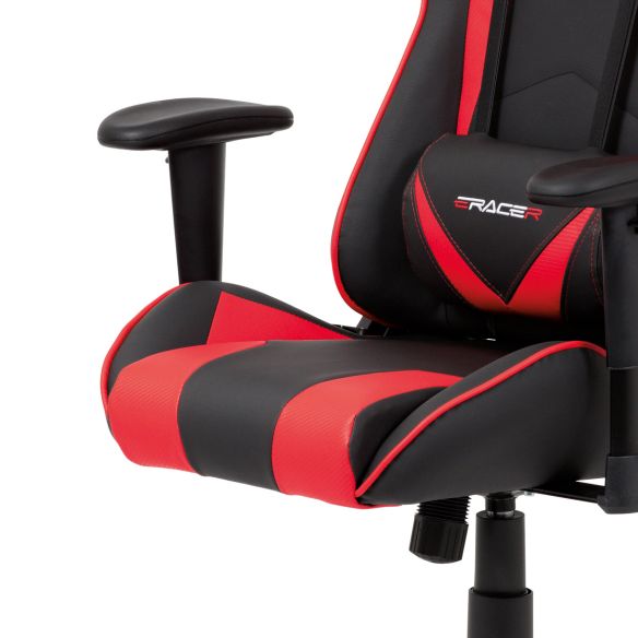 Kancelárske kreslo KA-F03 RED