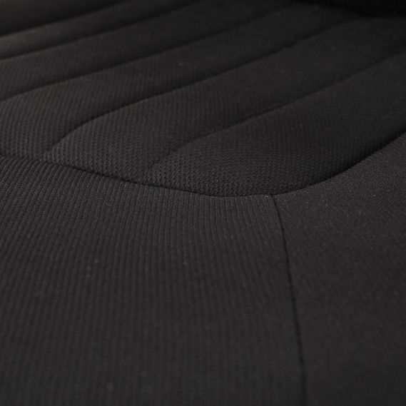 Kancelárska stolička, poťah čierna látka a čierna sieťovina MESH, PC mech. s aretáciou KA-Y309 BK