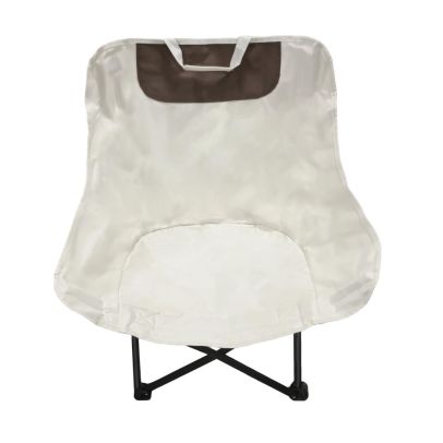 Kempingové kreslo, béžová/čierna, URAO 2