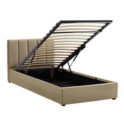 Posteľ MONTREAL VELVET, béžová 120x200 2