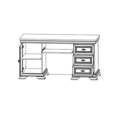 Písací stolík KORA KB 2