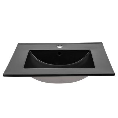 Umývadlo LAVA BLACK 80 UM-8003-80-BLACK DP