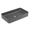 Umývadlo na dosku SLIM 2 UM 6275 61, sivá