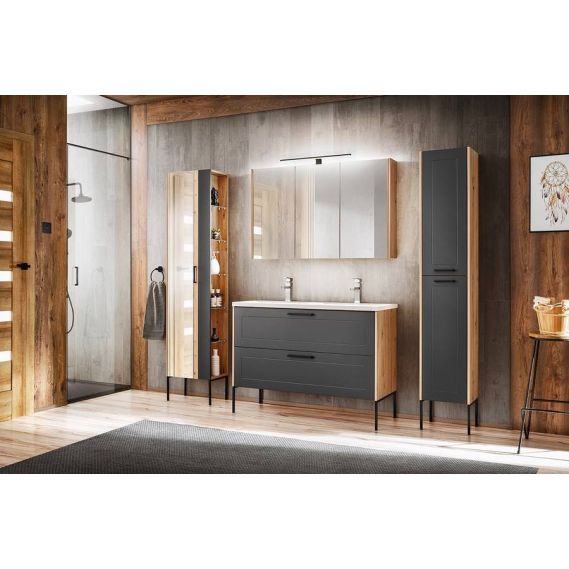 Kúpeľňová zostava MADERA GREY C