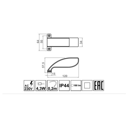 Osvetlenie FILA LED 2