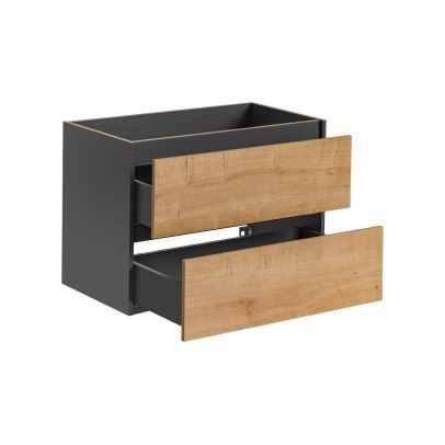 Kúpeľňová skrinka MONAKO GREY OAK 821 2