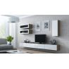 Obývačka VIGO 11, latte mat/biely lesk