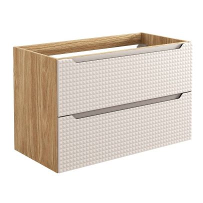 Kúpeľňová skrinka LUXOR BEIGE 82-90-2S