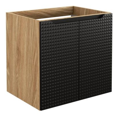 Kúpeľňová skrinka LUXOR BLACK 82-60-2D