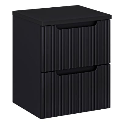 Kúpeľňová skrinka NOVA BLACK 82-50-2S A