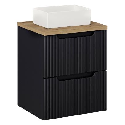 Kúpeľňová skrinka NOVA BLACK 82-50-2S A 2