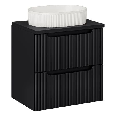 Kúpeľňová skrinka NOVA BLACK 82-60-2S A 2