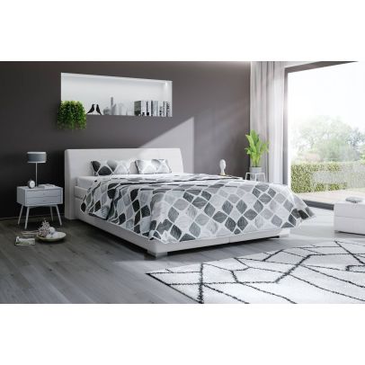 Manželská posteľ 180x200 Blanar MERKUR Biela