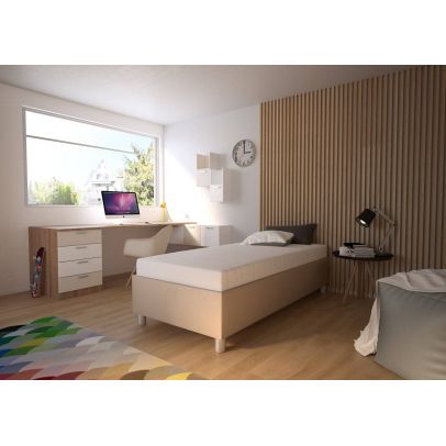 Posteľ 90x200 Blanar NEPTUN béžová