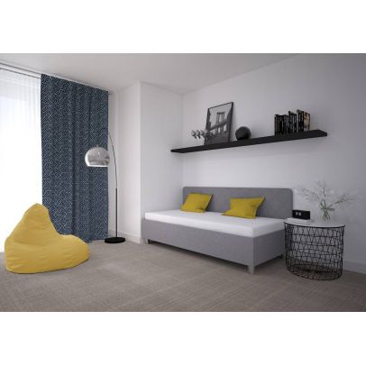 Posteľ 90x200 Blanar FIONA dlhé čelo