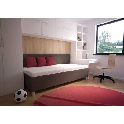 Posteľ 110x200 Blanar FIONA dlhé čelo