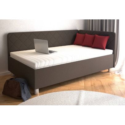 Posteľ 90x200 Blanar FIONA dlhé čelo s krátkym čelom