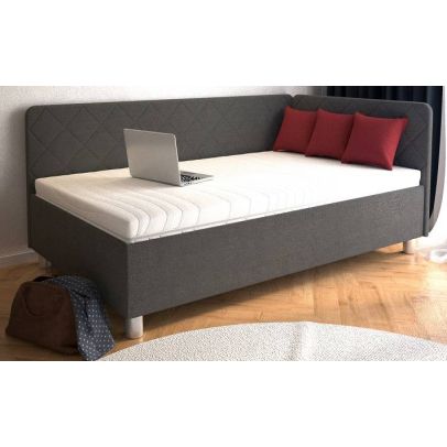 Posteľ 110x200 Blanar FIONA dlhé čelo s krátkym čelom