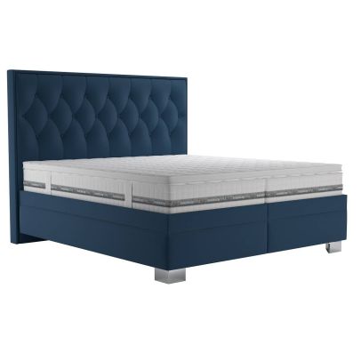 Manželská posteľ 180x200 Blanar KERSTIN modrá