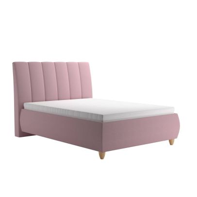 Posteľ 140x200 Blanar ALICE ružová