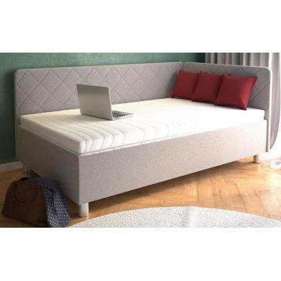 Posteľ 110x200 Blanar FIONA dlhé čelo s krátkym čelom 