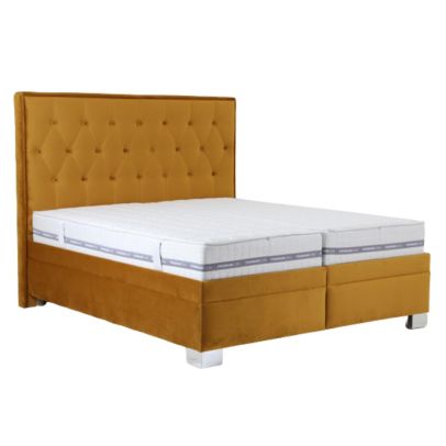 Manželská posteľ 180x200 Blanar KERSTIN žltá