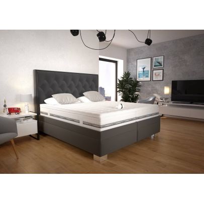Manželská posteľ 180x200 Blanar KERSTIN šedá 2