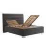 Manželská posteľ 180x200 Blanar BRITANIA BRW, Nero stone/Alfa stone