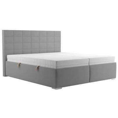 Manželská posteľ 180x200 Blanar BORA, sivá