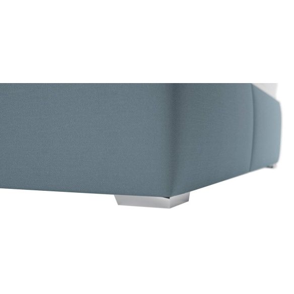 Manželská posteľ 180x200 Blanar BORA, modrá