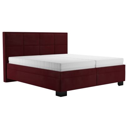 Manželská posteľ 180x200 Blanar ELA, červená
