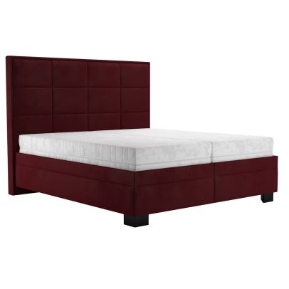 Manželská posteľ 180x200 Blanar SABRINA, červená