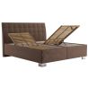 Manželská posteľ 160x200 Blanar NATY A, Tiffany 29 taupe/Lichy duo 5A