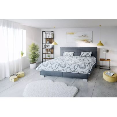 Manželská posteľ 180x200 Blanar GRAND šedá 2